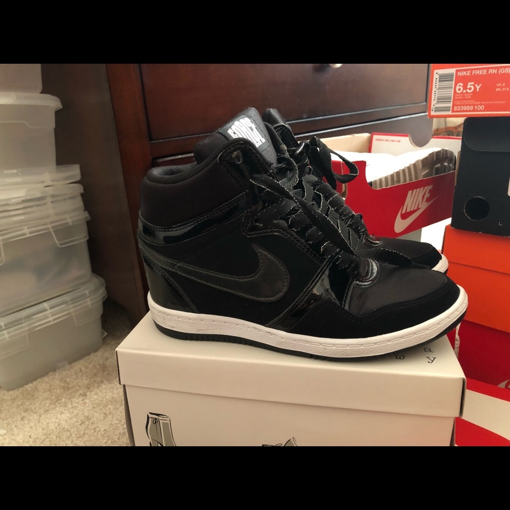 Nike Air Force ones wedges
